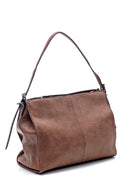 Women's Coffee Shoulder Bag | Derimod Women's Coffee Shoulder Bag | Derimod