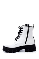 Women's Thick Soled Zippered Boots | Derimod Women's Thick Soled Zippered Boots | Derimod