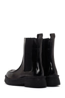 Women's Black Patent Leather Classic Chelsea Boots | Derimod Women's Black Patent Leather Classic Chelsea Boots | Derimod