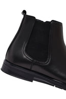 Male Black Leather Chelsea Boots | Derimod Male Black Leather Chelsea Boots | Derimod