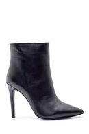 Women's Leather Thin Heeled Boots | Derimod Women's Leather Thin Heeled Boots | Derimod
