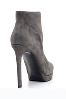 Kadın Süet Deri Bootie | Derimod Kadın Süet Deri Bootie | Derimod