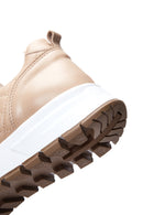 Kadın Deri Kapitone Sneaker | Derimod Kadın Deri Kapitone Sneaker | Derimod