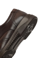Men's Brown Lace-Up Leather Casual Shoes | Derimod Men's Brown Lace-Up Leather Casual Shoes | Derimod