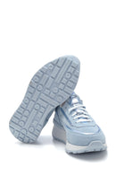 Women's Leather Suede High Sole Sneaker | Derimod Women's Leather Suede High Sole Sneaker | Derimod