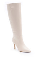 Women's Leather Heeled Boots | Derimod Women's Leather Heeled Boots | Derimod