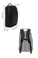 D-Pack Unisex Siyah Teknolojik Kumaş Sırt Çantası | Derimod D-Pack Unisex Siyah Teknolojik Kumaş Sırt Çantası | Derimod