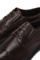 Men's Brown Lace-up Leather Classic Shoe | Derimod Men's Brown Lace-up Leather Classic Shoe | Derimod