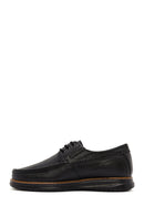 Men's Black Lace-up Leather Casual Shoes | Derimod Men's Black Lace-up Leather Casual Shoes | Derimod