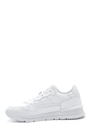 Erkek Beyaz Deri Sneaker | Derimod Erkek Beyaz Deri Sneaker | Derimod