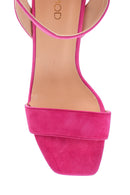 Women's Suede High Heel Sandals | Derimod Women's Suede High Heel Sandals | Derimod