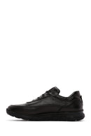 Erkek Siyah Deri Casual Sneaker | Derimod Erkek Siyah Deri Casual Sneaker | Derimod