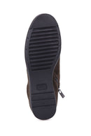 Wedge Heeled Women's Suede Shoes | Derimod Wedge Heeled Women's Suede Shoes | Derimod