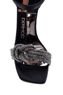 Women's Heeled Leather Sandals | Derimod Women's Heeled Leather Sandals | Derimod