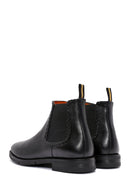 Men's Black Leather Chelsea Boots | Derimod Men's Black Leather Chelsea Boots | Derimod