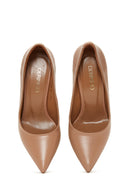 Women's Pink Leather Stiletto | Derimod Women's Pink Leather Stiletto | Derimod