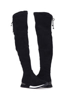 Women's Stretch Suede Boots | Derimod Women's Stretch Suede Boots | Derimod