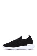 Women's Black Stone Sneaker | Derimod Women's Black Stone Sneaker | Derimod