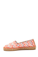 Women's Orange Wicker Sole Colorful Espadrille | Derimod Women's Orange Wicker Sole Colorful Espadrille | Derimod