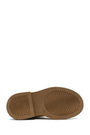 Women's Tan Suede Leather Chelsea Boots | Derimod Women's Tan Suede Leather Chelsea Boots | Derimod