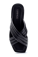 Women's Leather Slippers | Derimod Women's Leather Slippers | Derimod