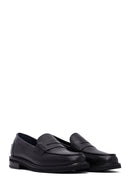 Kadın Siyah Deri Maskülen Loafer | Derimod Kadın Siyah Deri Maskülen Loafer | Derimod