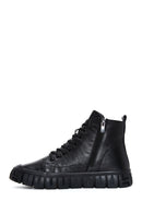 Men's Black Leather Boots | Derimod Men's Black Leather Boots | Derimod