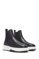 Male Black Leather Chelsea Boots | Derimod Male Black Leather Chelsea Boots | Derimod