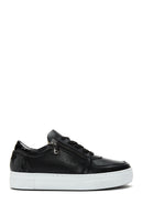 Women's Leather Zipper Sneaker | Derimod Women's Leather Zipper Sneaker | Derimod