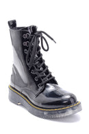 Women's Transparent Sole Patent Leather Boots | Derimod Women's Transparent Sole Patent Leather Boots | Derimod