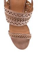 Women's Braided Heeled Sandals | Derimod Women's Braided Heeled Sandals | Derimod
