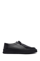 Male Black Leather Casual Shoes | Derimod Male Black Leather Casual Shoes | Derimod