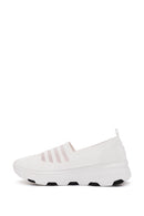 Derimod Zero Kadın Beyaz Kumaş Casual Sneaker | Derimod Derimod Zero Kadın Beyaz Kumaş Casual Sneaker | Derimod