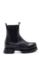 Women's Leather Thick Soled Chelsea Boots | Derimod Women's Leather Thick Soled Chelsea Boots | Derimod