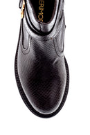 Women's Snakeskin Patterned Boots | Derimod Women's Snakeskin Patterned Boots | Derimod