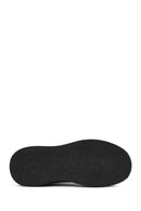 Men's Black Lace-up Leather Sneaker | Derimod Men's Black Lace-up Leather Sneaker | Derimod