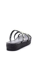 Women's Studded Detailed Slippers | Derimod Women's Studded Detailed Slippers | Derimod