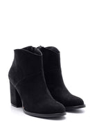 Women's Suede Heeled Boots | Derimod Women's Suede Heeled Boots | Derimod
