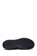Erkek Siyah Deri Casual Sneaker | Derimod Erkek Siyah Deri Casual Sneaker | Derimod