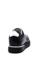 Men's Black Leather Sneaker | Derimod Men's Black Leather Sneaker | Derimod