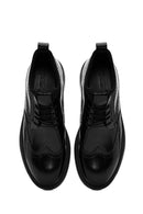 Men's Black Lace Up Leather Casual Shoes | Derimod Men's Black Lace Up Leather Casual Shoes | Derimod