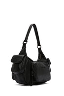 Women's Black Long Strap Shoulder Bag | Derimod Women's Black Long Strap Shoulder Bag | Derimod