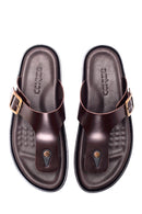 Men's Leather Flip Flops | Derimod Men's Leather Flip Flops | Derimod