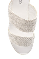Women's Straw Knitted Slippers | Derimod Women's Straw Knitted Slippers | Derimod