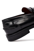 Men's Black Leather Casual Loafer | Derimod Men's Black Leather Casual Loafer | Derimod