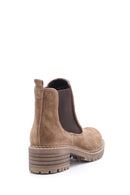 Women's Suede Leather Boots | Derimod Women's Suede Leather Boots | Derimod