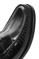 Erkek Siyah Deri Klasik Loafer | Derimod Erkek Siyah Deri Klasik Loafer | Derimod