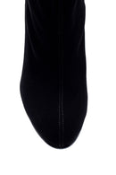 Women's Suede Heeled Boots | Derimod Women's Suede Heeled Boots | Derimod