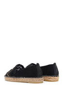 Women's Black Espadrille | Derimod Women's Black Espadrille | Derimod