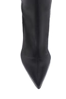 Women's Leather Goblet Heeled Boots | Derimod Women's Leather Goblet Heeled Boots | Derimod